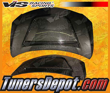 VIS V Line Style Carbon Fiber Hood - 09-13 Toyota Corolla 4dr