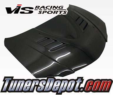 VIS V Speed Style Carbon Fiber Hood - 04-09 Mazda 3 4dr