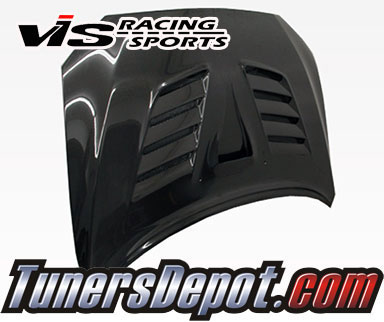 VIS VRS Style Carbon Fiber Hood - 08-15 Mitsubishi Lancer 4dr