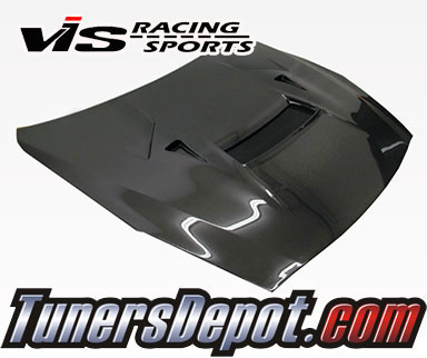 VIS VRS Style Carbon Fiber Hood - 09-15 Nissan GT-R R35