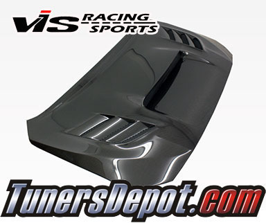 VIS VS 2 Style Carbon Fiber Hood - 15-16 Subaru WRX 4dr