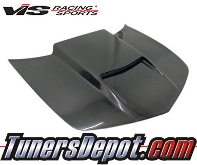 VIS Viper Style Carbon Fiber Hood - 10-15 Chevrolet Camaro 