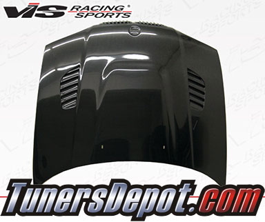 VIS XTS Style Carbon Fiber Hood - 99-01 BMW 323ci Convertible E46