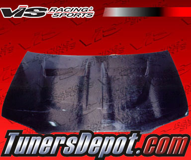 VIS Xtreme GT Style Carbon Fiber Hood - 00-03 Nissan Sentra 4dr