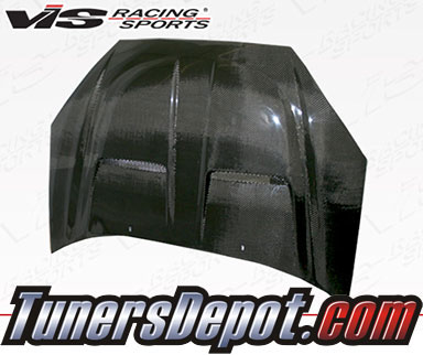 VIS Xtreme GT Style Carbon Fiber Hood - 00-04 Ford Focus