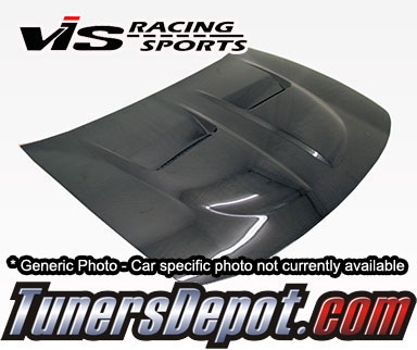 VIS Xtreme GT Style Carbon Fiber Hood - 88-91 Honda CRX 3dr Hatchback