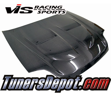 VIS Xtreme GT Style Carbon Fiber Hood - 97-01 Honda Prelude