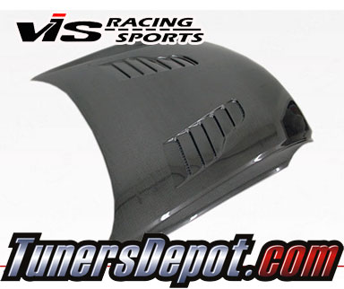 VIS Z Speed Style Carbon Fiber Hood - 03-07 Infiniti G35 Coupe 2dr