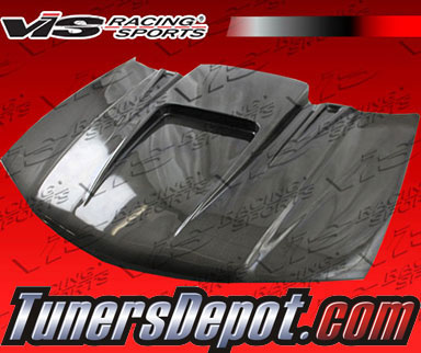 VIS ZD Style Carbon Fiber Hood - 97-03 Chevrolet Malibu 4dr