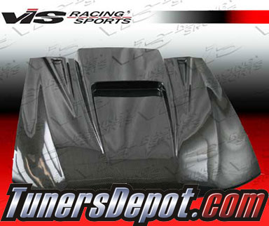 VIS ZD Style Carbon Fiber Hood - 99-04 Ford Mustang 