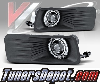 WINJET® Halo Projector Fog Light Kit (Clear) - 06-08 Ford Explorer (New Install Only)