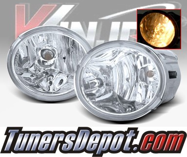 WINJET® OEM Style Fog Light Kit (Clear) - 01-05 Toyota Sequoia (New Install Only)