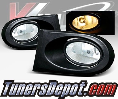WINJET® OEM Style Fog Light Kit (Clear) - 02-04 Acura RSX