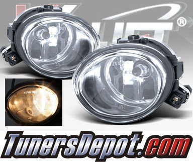 WINJET® OEM Style Fog Light Kit (Clear) - 02-05 BMW 330xi 4dr Sedan 3 Series E46 Facelift (OEM Replacement Only)