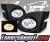 WINJET® OEM Style Fog Light Kit (Clear) - 02-05 Honda Civic Si 3dr