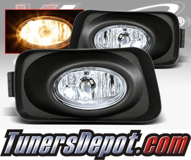 WINJET® OEM Style Fog Light Kit (Clear) - 03-06 Acura TSX