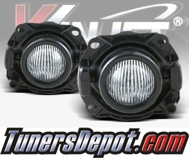 WINJET® OEM Style Fog Light Kit (Clear) - 04-06 BMW X3 E83 (New Install Only)
