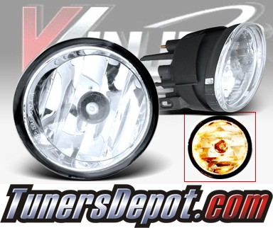 WINJET® OEM Style Fog Light Kit (Clear) - 04-13 Nissan Titan (New Install Only)