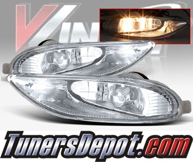 WINJET® OEM Style Fog Light Kit (Clear) - 05-06 Toyota Corolla