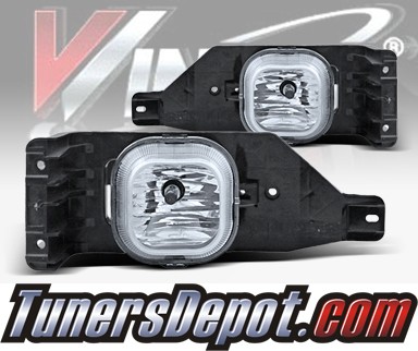 WINJET® OEM Style Fog Light Kit (Clear) - 05-07 Ford F-250 F250 (New Install Only)