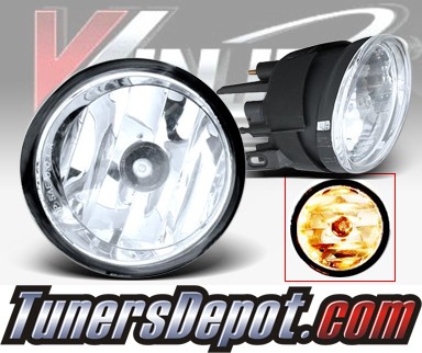 WINJET® OEM Style Fog Light Kit (Clear) - 05-07 Nissan Armada (New Install Only)