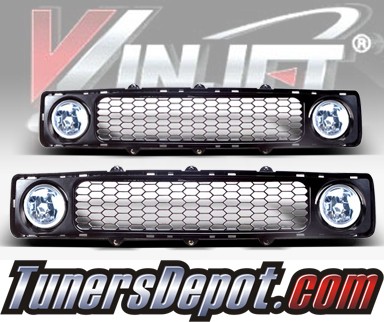 WINJET® OEM Style Fog Light Kit (Clear) - 05-10 Scion Tc (includes Grill) (New Install Only)