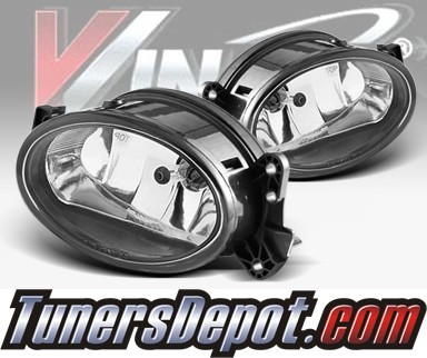WINJET® OEM Style Fog Light Kit (Clear) - 07-09 Mercedes Benz E350 E-Class W211 (OEM Replacement Only)