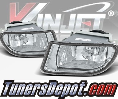 WINJET® OEM Style Fog Light Kit (Smoke) - 02-04 Honda Odyssey