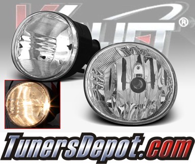 WINJET® OEM Style Fog Light Kit (Smoke) - 04-05 Toyota Rav4 Rav-4