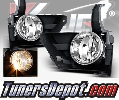 WINJET® OEM Style Fog Light Kit (Smoke) - 05-06 Honda CRV CR-V