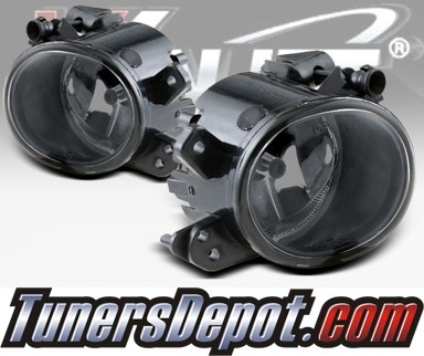 WINJET® OEM Style Fog Light Kit (Smoke) - 06-09 Mercedes Benz ML500 W164 M-Class SUV (OEM Replacement Only)