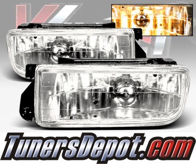 WINJET® OEM Style Fog Light Kit (Smoke) - 92-98 BMW 318ic E36 3 Series (New Install Only)