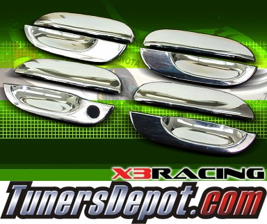 X3® Chrome Door Handle - 01-03 BMW 525i 4dr E39