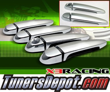 X3® Chrome Door Handle - 06-08 BMW 325i 4dr E90