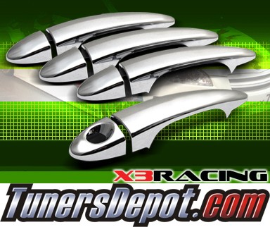 X3® Chrome Door Handle Covers - 04-06 BMW 525xi 4dr E60