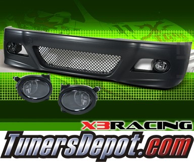 X3® M3 Style Front Bumper - 99-05 BMW 325xi 4dr E46