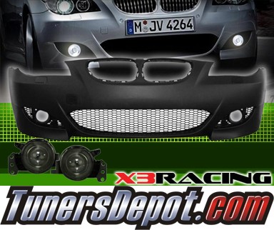 X3® M5 Style Front Bumper - 04-07 BMW 525i 4dr E60
