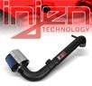 Injen® Power-Flow Cold Air Intake (Wrinkle Black) - 2012 Toyota Tacoma 2.7L 4cyl