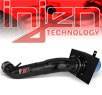 Injen® Power-Flow Cold Air Intake (Wrinkle Black) - 09-10 Ford F-150 F150 4.6L V8 (2v) (w/ Heat Shield)