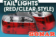 Sonar Lighting® - Tail Lights (Red|Clear Style)