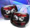 Sonar® Altezza Tail Lights (Black) - 96-01 Audi A4