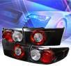 Sonar® Altezza Tail Lights (Black) - 03-05 Honda Accord 4dr.