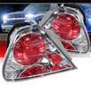 Sonar® Altezza Tail Lights (Chrome) - 98-00 Honda Accord 2dr.