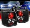 Sonar® Altezza Tail Lights (Black) - 97-00 VW Volkswagen Passat 5dr