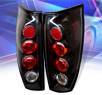 Sonar® Altezza Tail Lights (Black) - 02-06 Chevy Avalanche