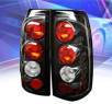 Sonar® Altezza Tail Lights (Black) - 2007 Chevy Silverado Classic