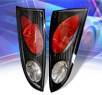 Sonar® Altezza Tail Lights (Black) - 00-04 Ford Focus 5dr