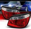 Sonar® LED Tail Lights (Red⁄Clear) - 04-07 BMW 525xi E60 4dr. Sedan