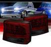Sonar® LED Tail Lights (Red/Smoke) - 09-10 Dodge Charger