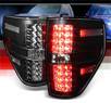 Sonar® LED Tail Lights (Black) - 09-14 Ford F-150 F150